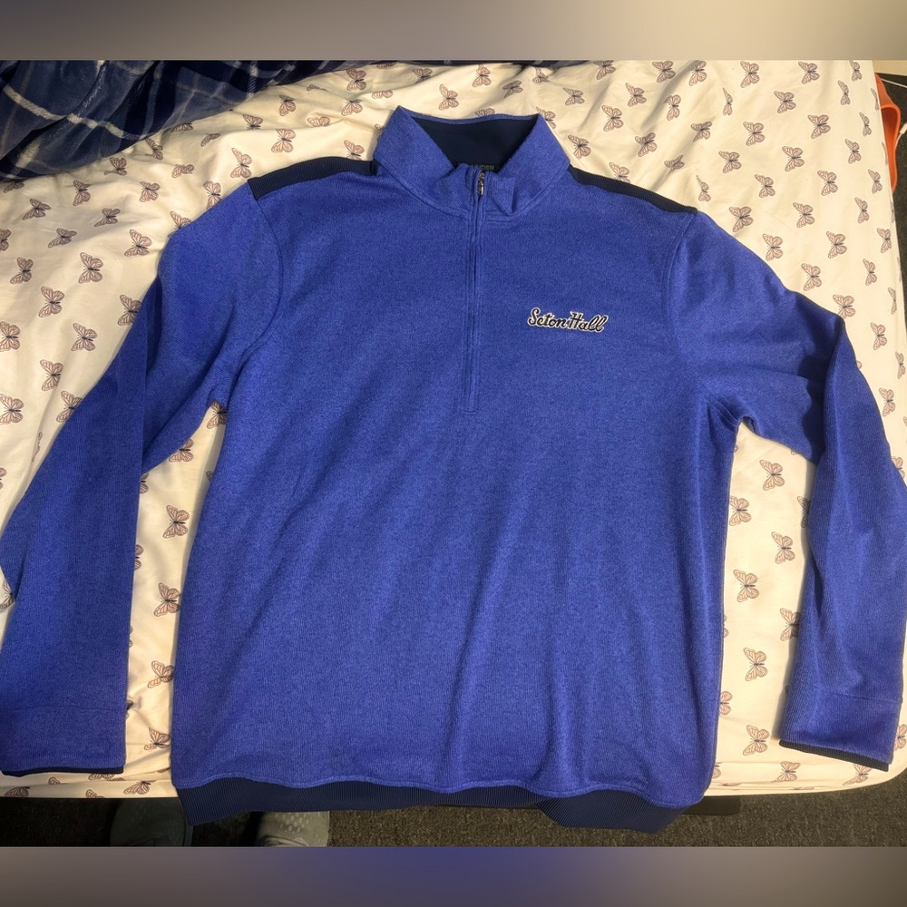Under Armour Seton Hall sweater quarter zip